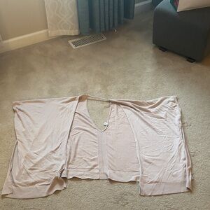 Lululemon Light Pink Open back wrap